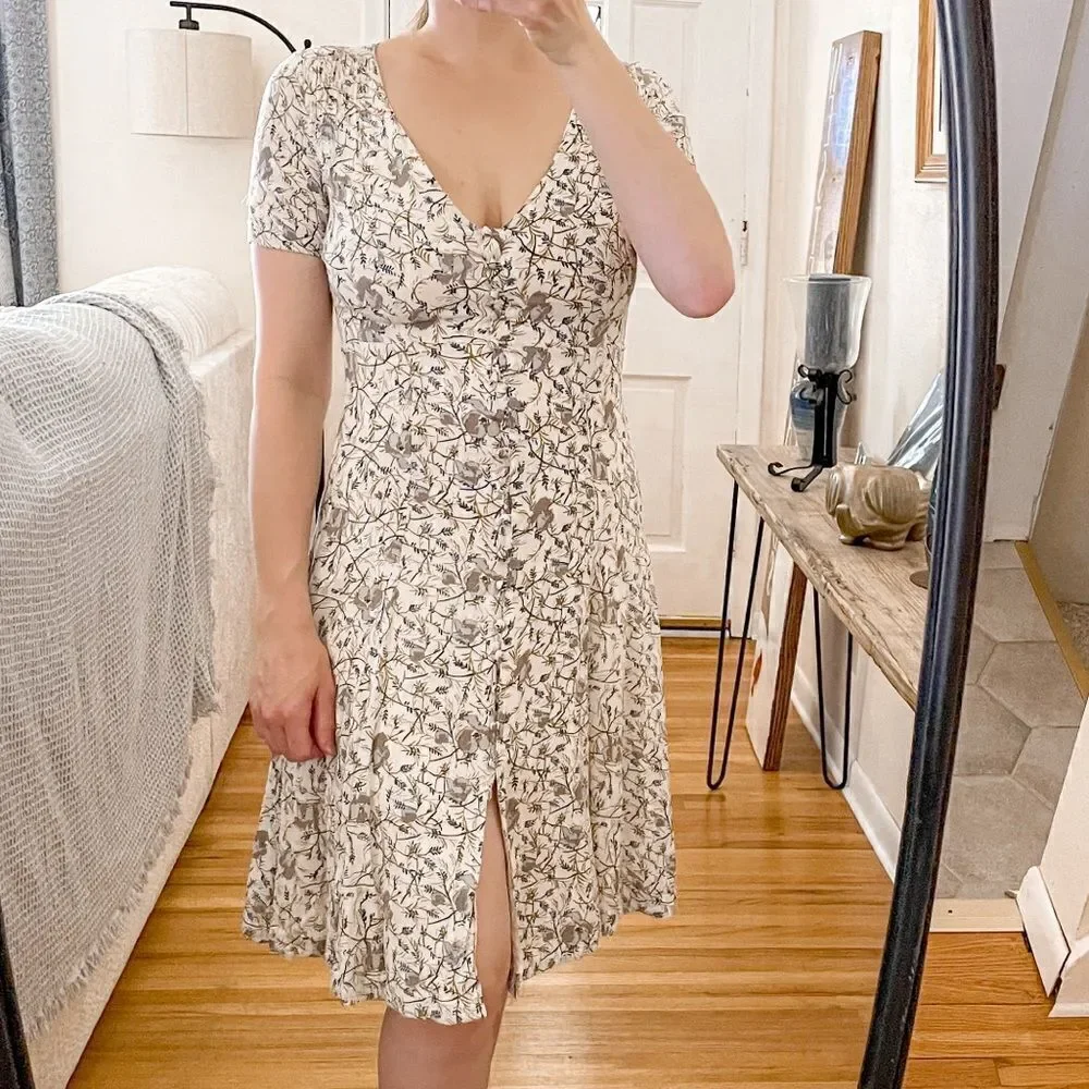 Free People Magnolia Mini Dress Floral S